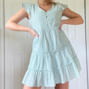 Beautiful mint/light green babydoll dress